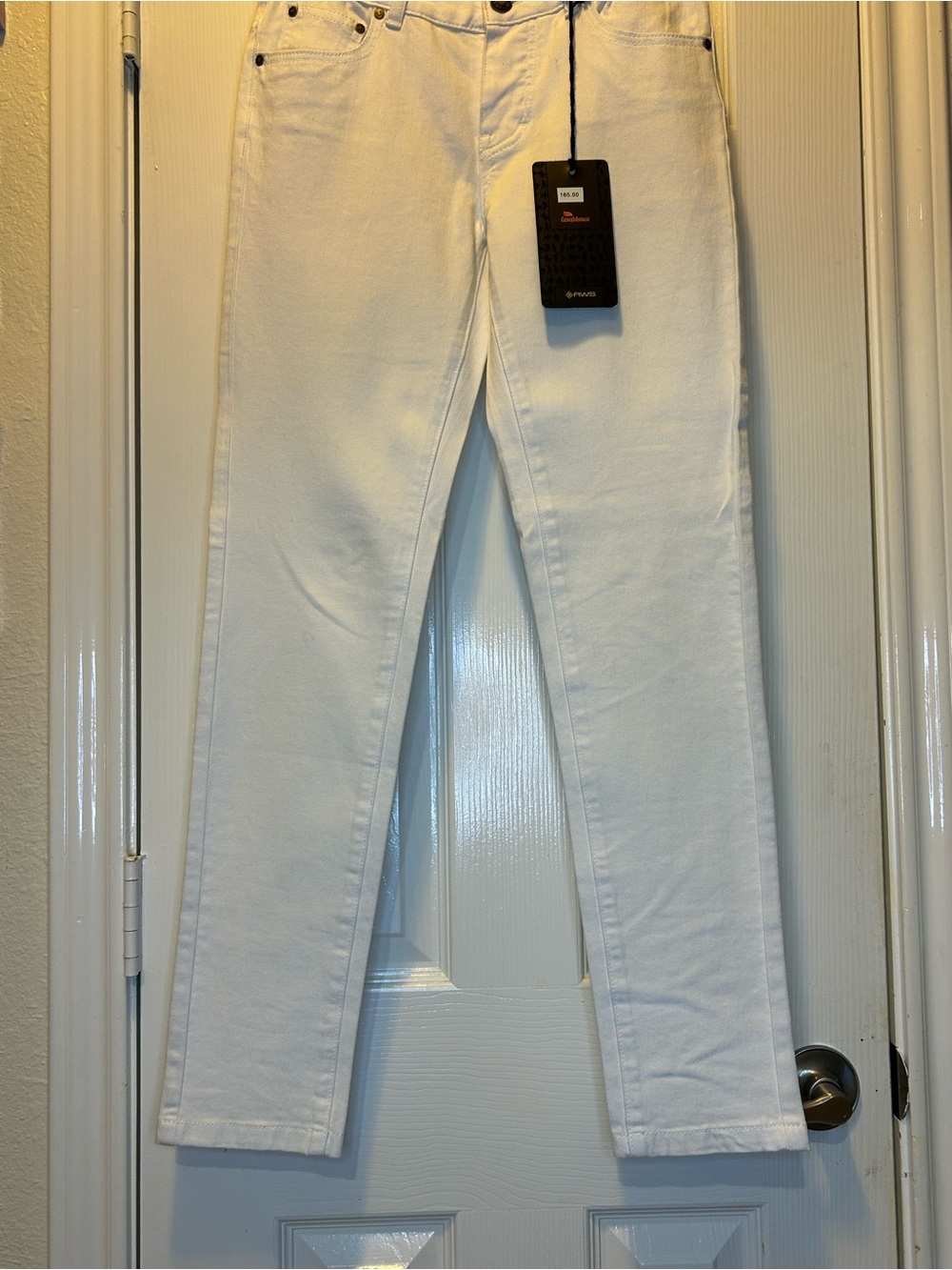 Casablanca White Close Contact Jeans